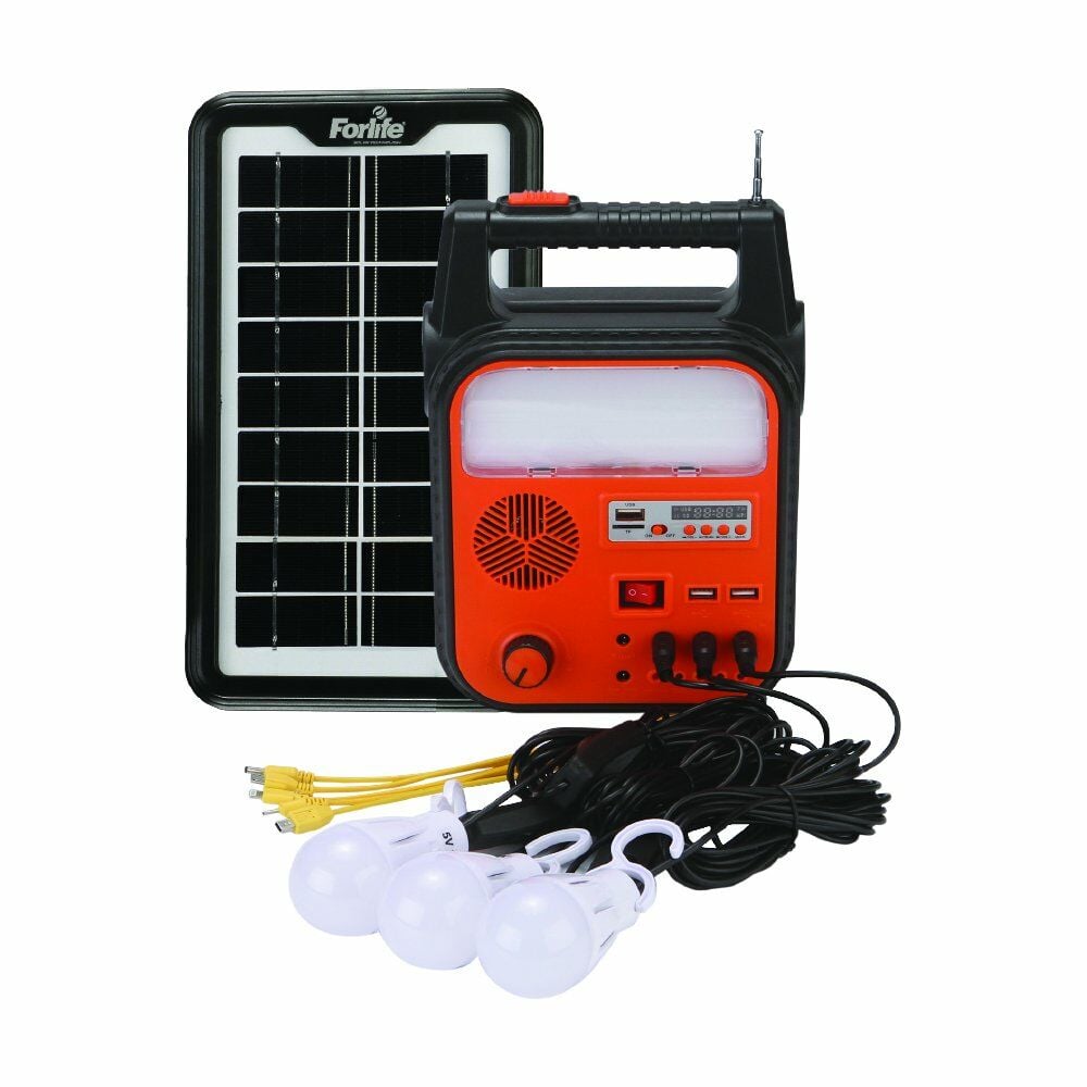 Forlife FL-3275 120W Solar Işıldak Paketi