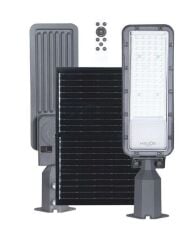 Helios HS-3869 300W Solar LED Sokak Armatürü 6500K Beyaz Işık Kumandalı
