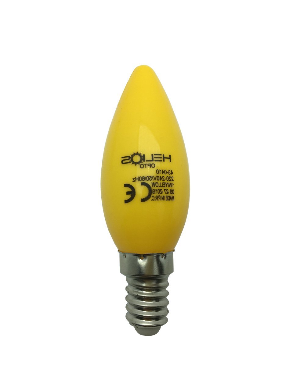 Helios 1w 20Lm E14 Duylu Led Buji Ampul Sarı Renk