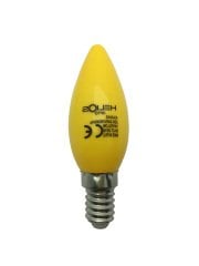 Helios 1w 20Lm E14 Duylu Led Buji Ampul Sarı Renk