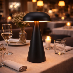 ACK AF11-20031 Dokunmatik Şarjlı Masa Lambası Siyah