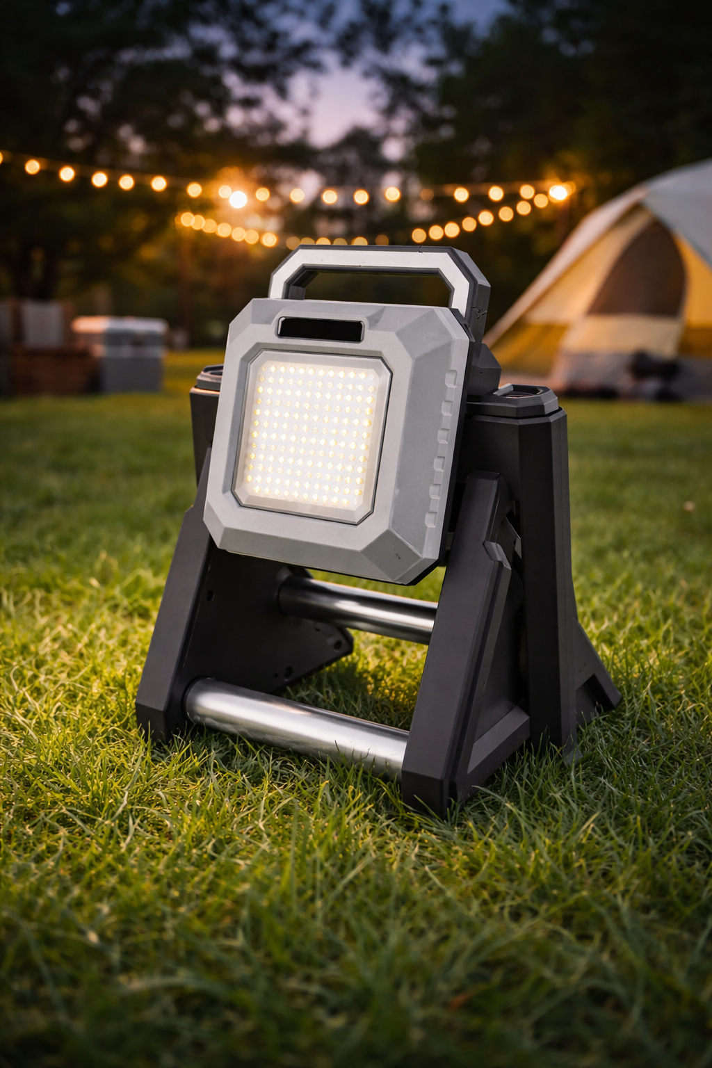 ACK AC62-05092 50W Şarj Edilebilir Taşınabilir LED Projektör Ayarlanabilir Işık Seyyar Çalışma Lambası