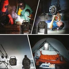 ACK AC62-05092 50W Şarj Edilebilir Taşınabilir LED Projektör Ayarlanabilir Işık Seyyar Çalışma Lambası