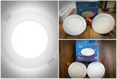 Lampist LP01097-6 6Watt 6500K Beyaz Işık Sıva Altı Yuvarlak Led Panel (2li Paket)