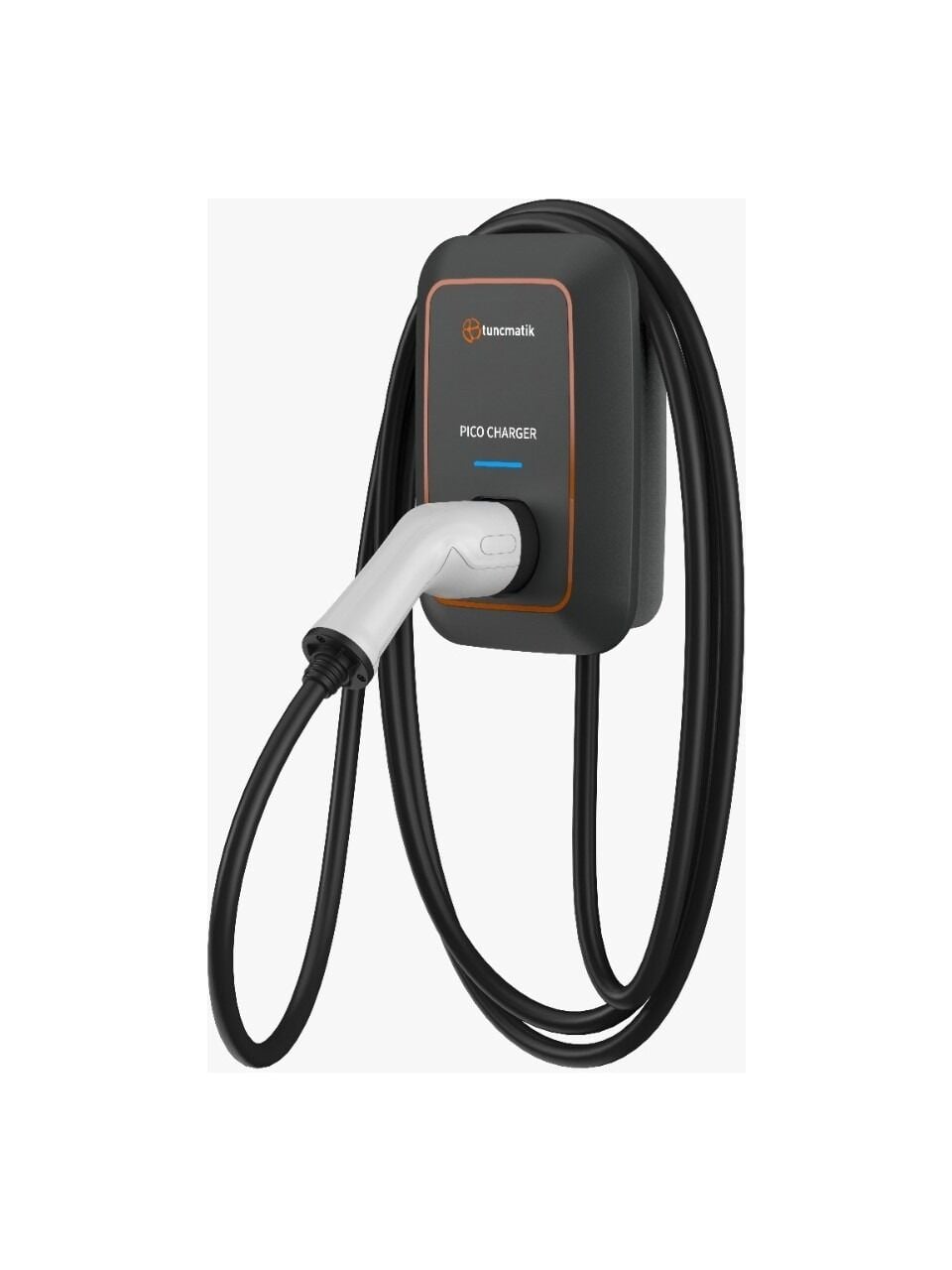 Tunçmatik 22kW LED Pico Charger AC Akıllı Araç Şarj İstasyonu TSK16060