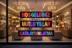 Cata CT-4568 Akıllı RGB Led Matrix Panel Bluetooth Uygulama Kontrollü Esnek Dijital Tabela
