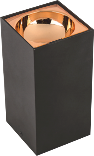 Helios HS 1632 Arya Dekoratif Kasa Siyah Gold gu10