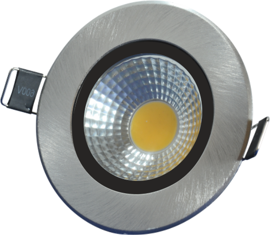 Helios HS 1201 5W LED Dekoratif Spot Saten Kasa 6500K Beyaz Işık