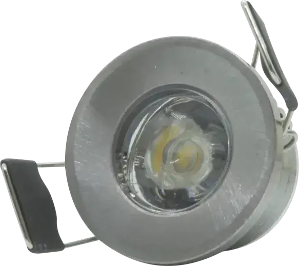 Helios Opto HS 1206 1 Watt Sıva Altı Yuvarlak Mobil Spot Saten Kasa Günışığı