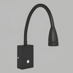 YCL Yücel YDA 800 3Watt Baykuş Yatak Başı Aplik Metal Kasa 4000K Doğal Beyaz