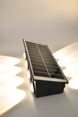 ZMR-370/S.30 Veluna 30W Solar LED Bahçe ve Duvar Apliği 3000K Günışığı
