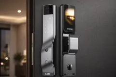 Cata CT-4040 Akıllı Kameralı Çelik Kapı Kilidi - 3D Yüz Tanıma, Parmak İzi ve HD Ekranlı