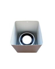 Şavk 720155 Sıva Üstü Kare Spot Kasası GU10 Duy Beyaz Gövde