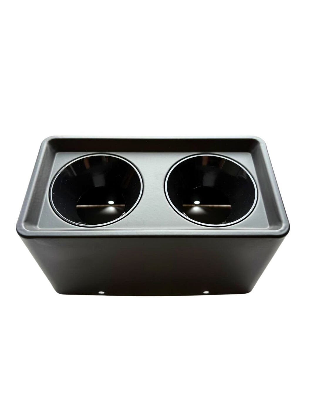 Şavk 720158 Sıva Üstü İkili Kare Spot Kasası GU10 Duy Mat Siyah Gövde