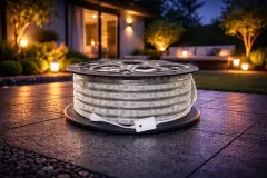 Cata CT-4548 220V 3 Çipli RGB Hortum LED 50 Metre Dış Mekan