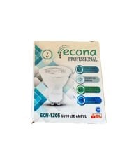 Econa ECN-1205 7 Watt GU10 LED Ampul  6400K Beyaz Işık
