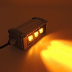 Sunlight SUN 9001AMB Amber LED Wallwasher 12 CM Mini Duvar Boyama Armatürü 220V IP65