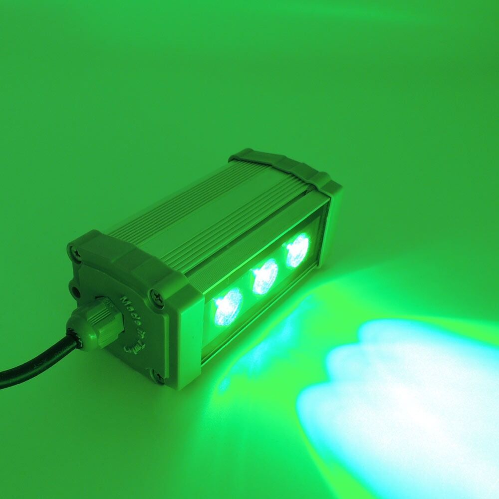 Sunlight SUN 9001Y Yeşil LED Wallwasher 12 CM Mini Duvar Boyama Armatürü 220V IP65