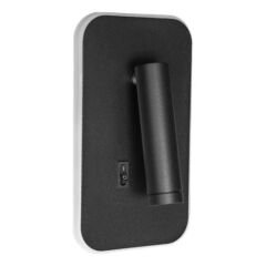 Econa ECN-2903 12 Watt Dekoratif LED Aplik Siyah Kasa Oynar Başlıklı 3000K Günışığı