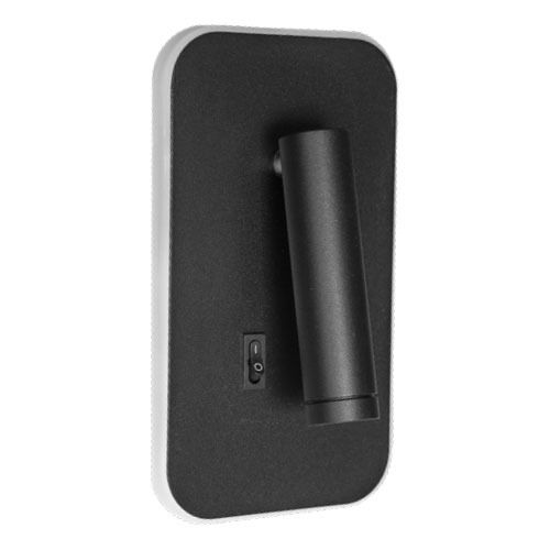 Econa ECN-2903 12 Watt Dekoratif LED Aplik Siyah Kasa Oynar Başlıklı 3000K Günışığı