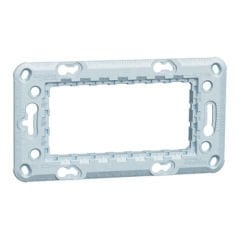 Schneider Unica NU7104 Zaman Montaj Plakası 4 Modül