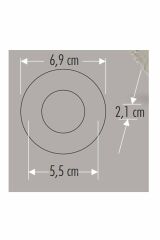 Cata CT-5209 Neptün 2W Cob Ledli Mobil Spot 3200K Günışığı