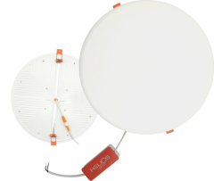 Helios HS-1028 24 Watt Sıva Altı Yuvarlak LED Panel 6500K Beyaz Işık
