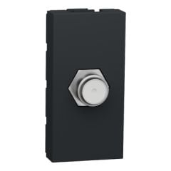 Schneider Unica NU346854 TV/SAT Priz F Konnektör 1 Modül Graft