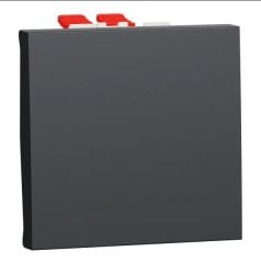 Schneider Unica NU320554 Permütatör 2 Modül Antrasit