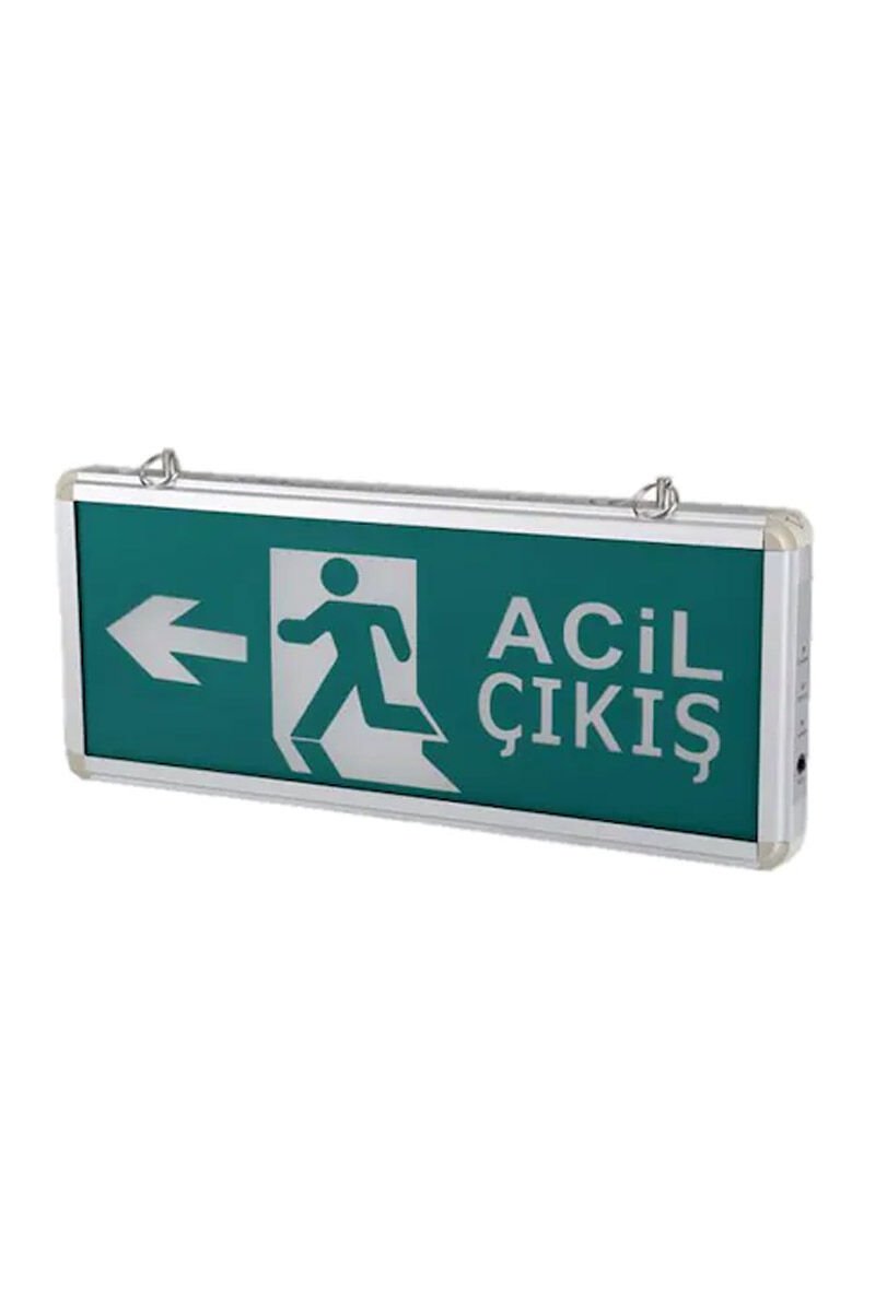 Cata CT-9179 Acil 3 Watt Exit Çıkış Armatürü Ledli 3 Saat Akülü (Sağ-Sol)