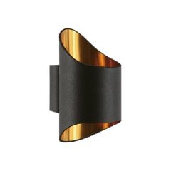 Cata CT-5426 Troya Sıva Üstü Led Armatür (SİYAH-GOLD)