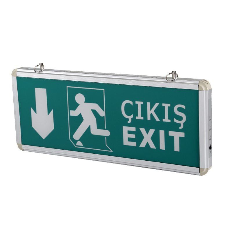Cata CT-9167 3 Watt Exit Çıkış Armatürü Ledli 3 Saat Akülü Aşağı