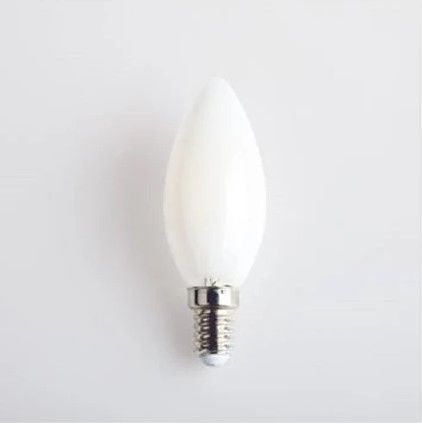 Uzlight UZ-1140 4,8 Watt C37 Soft Dimlenebilir Buji Led Ampul E14 Duylu Beyaz Işık