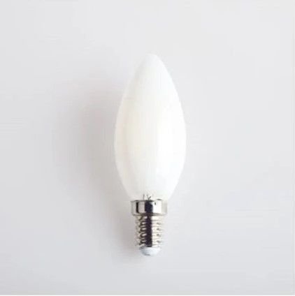 Uzlight UZ-1140 4,8 Watt C37 Soft Dimlenebilir Buji Led Ampul E14 Duylu Günışığı