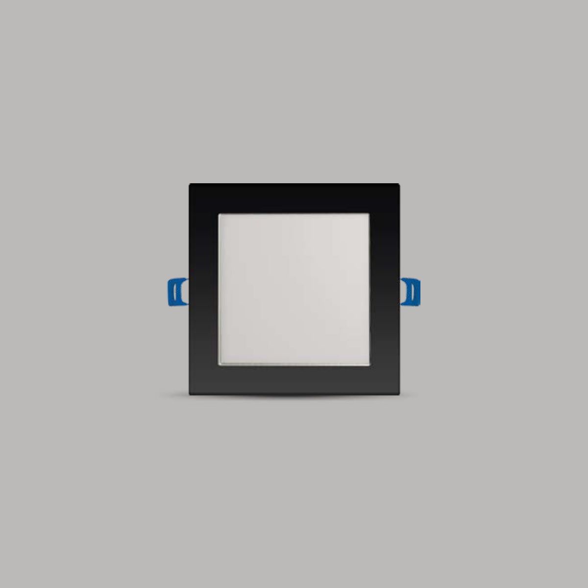 YCL Yücel ALP 3212 12 Watt Sıva Altı Kare Led Panel Beyaz Işık Siyah Kasa
