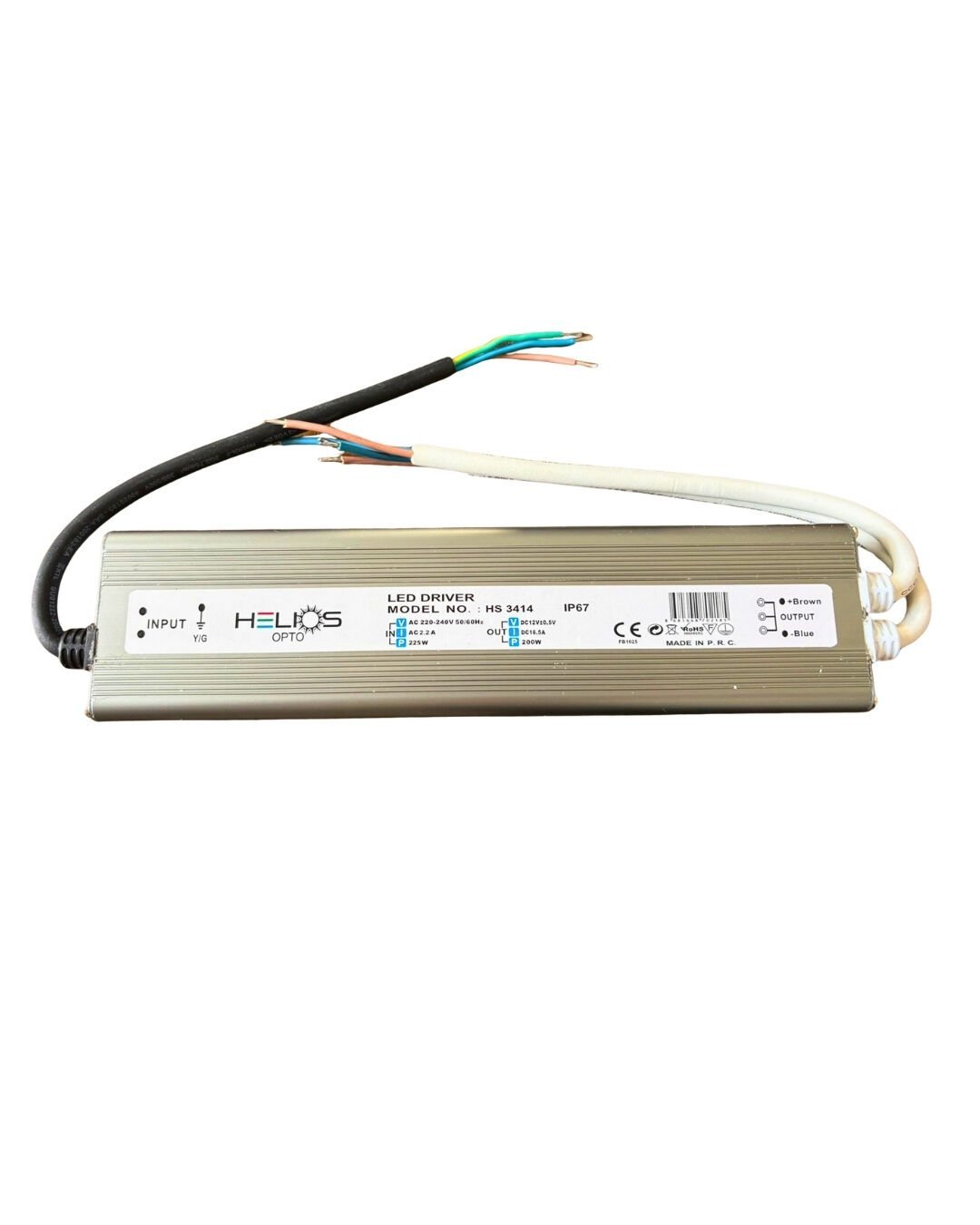 Helios HS 3414 16.5A 200 Watt Dış Mekan Led Trafosu