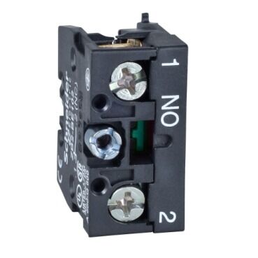 Schneider Electric ZB2BE101 Harmony 1 NA Yavaş Kesen Ön Montaj Kontak Bloğu