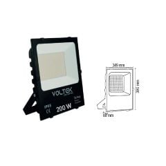 Voltek VFS20065 200 Watt SMD LED Projektör 6500K Beyaz Işık