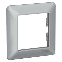 Schneider Asfora EM Plus Tekli Yatay Kapak Çerçevesi Alüminyum EPH5805161