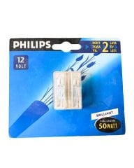 Philips  12V 50W GY6.35 Halojen Kapsül Ampul 2 Adet