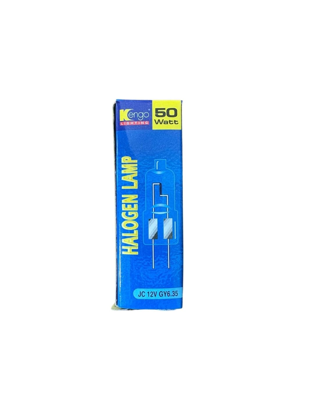 Kengo JC Tipi 12V 50W GY6.35 Halojen Kapsül İğne Bacak Ampul