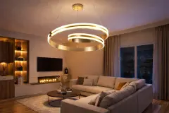 Cata CT-8630 Parla 180W Uzaktan Kumandalı 3 Renk Led Avize