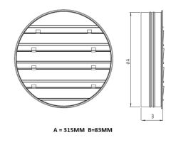 Bahçıvan BASP 300 Rüzgarla Açılan Panjur