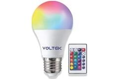 Voltek VLB01065-RGB 9W E27 Duy RGB LED Ampul 806 Lümen