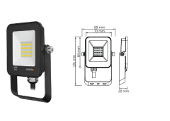 İnoled 10W Egra Slim LED Projektör 3000K Günışığı