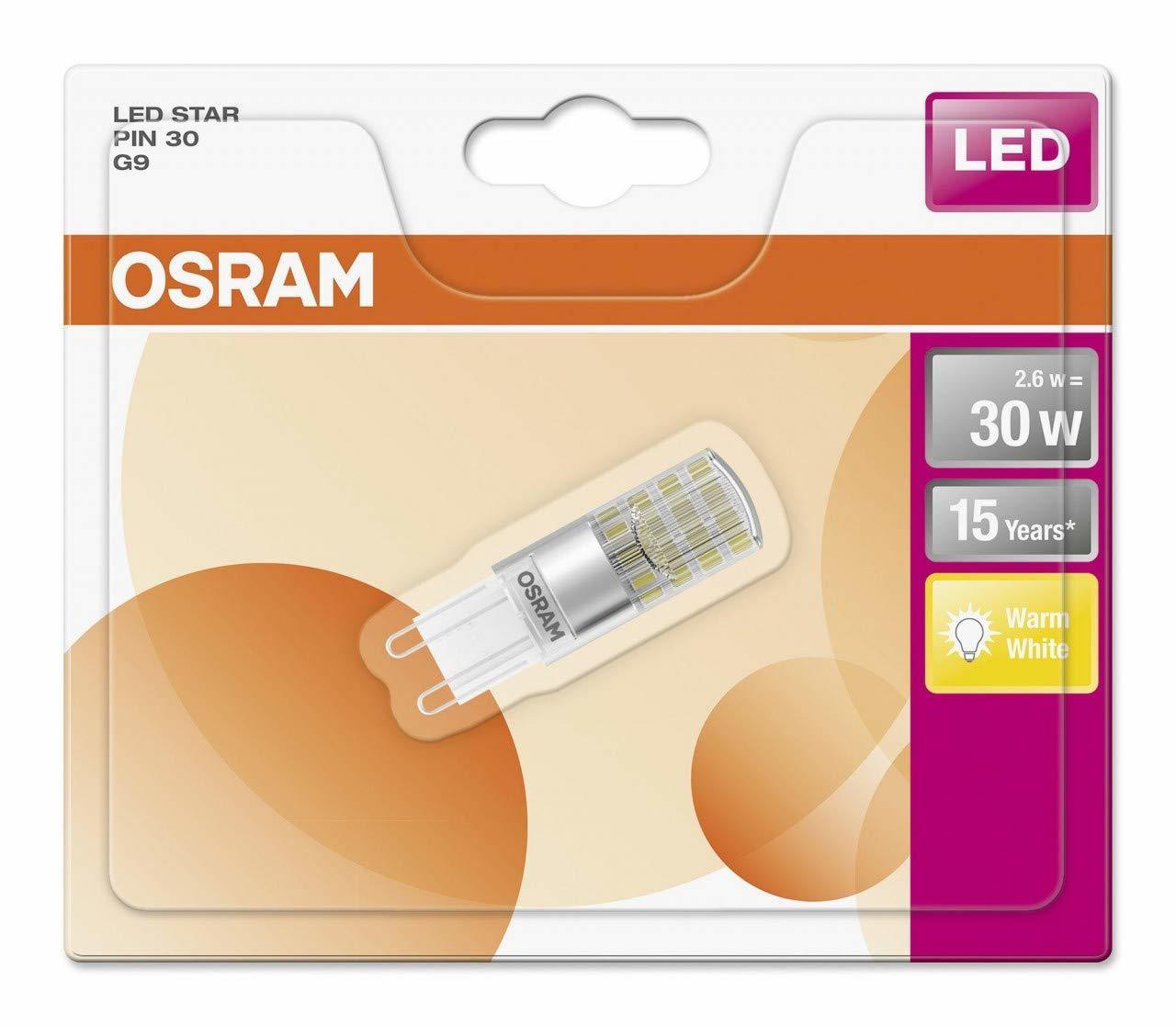 Osram Led star 2.6W 2700K Sarı Işık G9 220V Kapsül Led Ampul