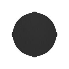 Braytron BG38-01401 Walls 15W 3000K Siyah LED Bahçe Armatürü