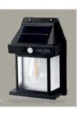Helios HS-4032 10W 6500K Beyaz Işık Sensörlü Solar Bahçe Duvar Apliği