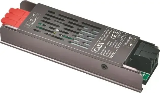 Cata CT-2580 Premium 200W 24V 8 Amper Slim Kasa Şerit LED Trafosu