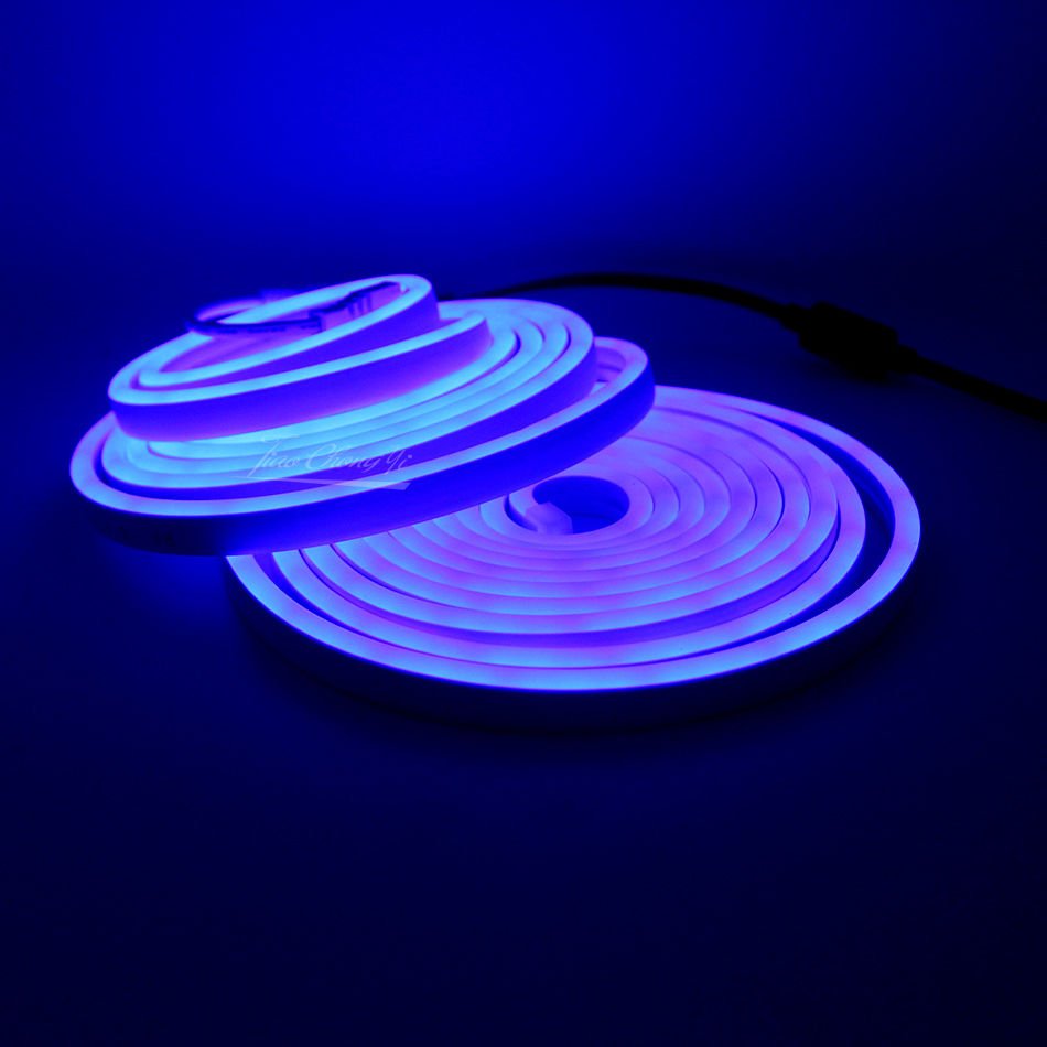 Helios HS 3251 12V DC Neon Led Mavi Işık 5 Metre Paket